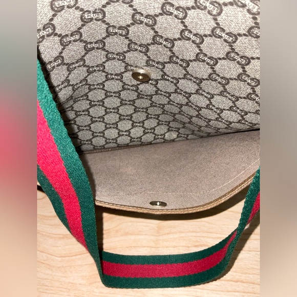 ✅ AUTHENTIC GUCCI SHERRYLINE TOTE+LONG WALLET - Picture 6 of 13